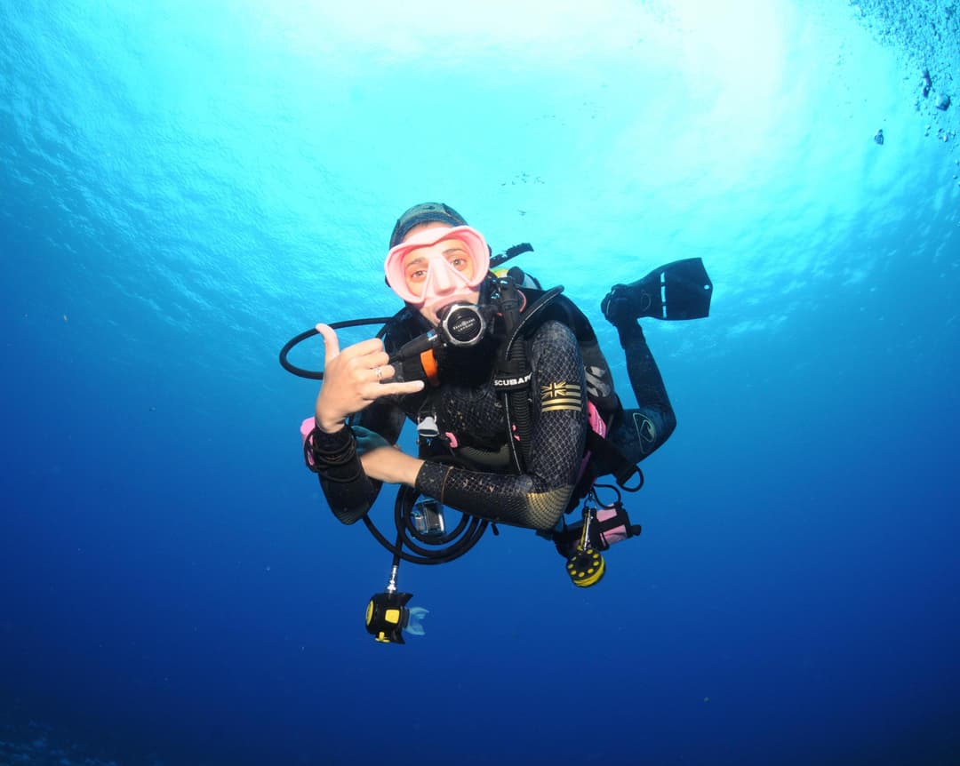 Sathya Caraco, founder of Sundara Divers