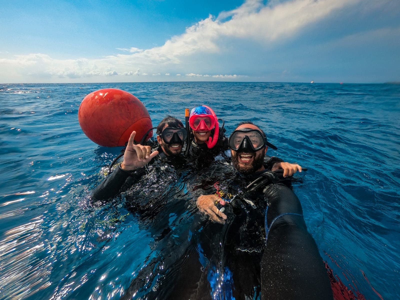 PADI Open Water Course training in Cozumel