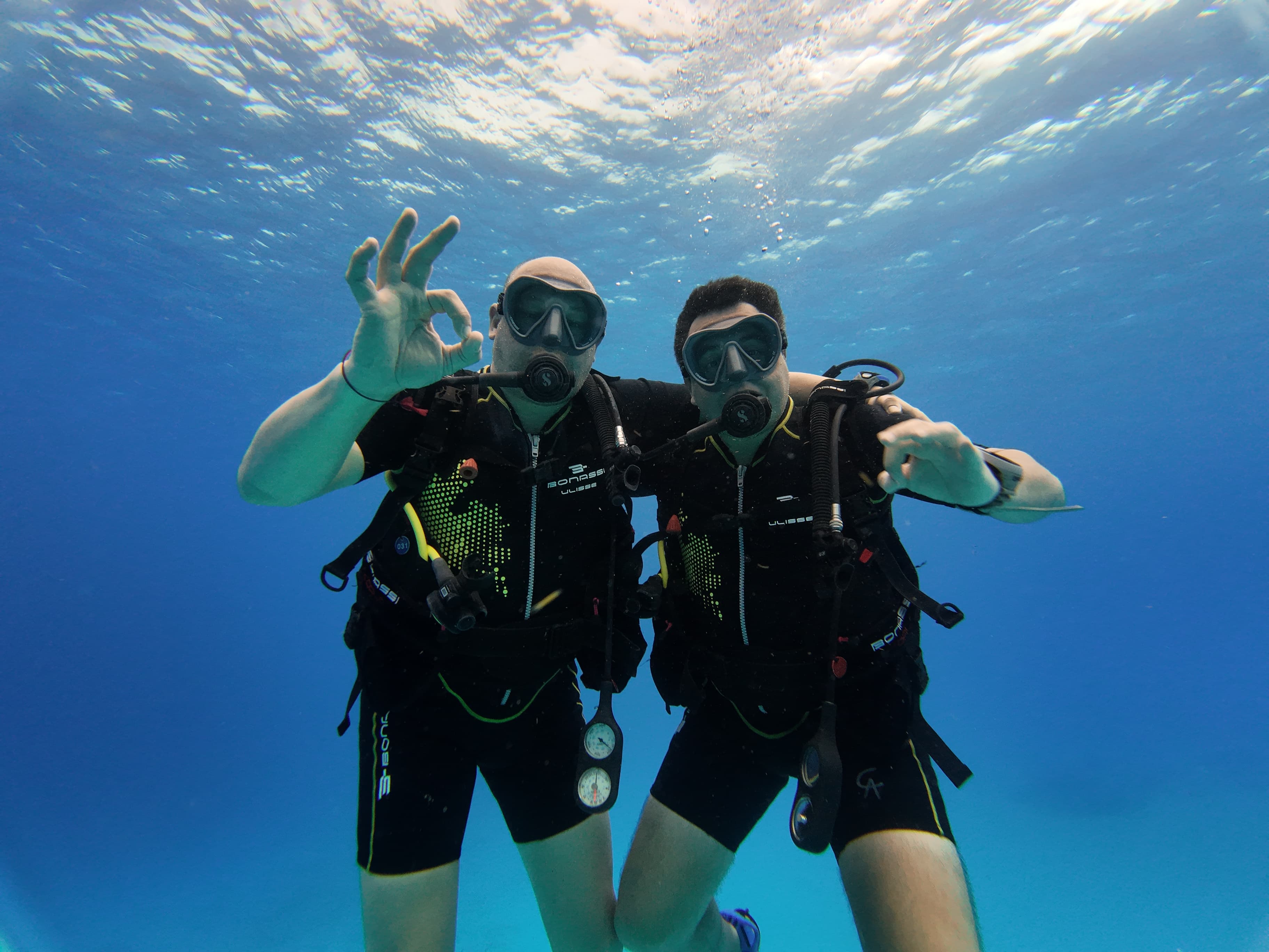PADI Referral with shore and boat diving